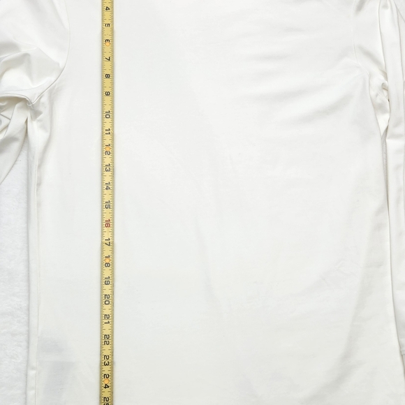 Mango Men's Cream Long Sleeve Turtleneck Tee - Picture 8 of 9